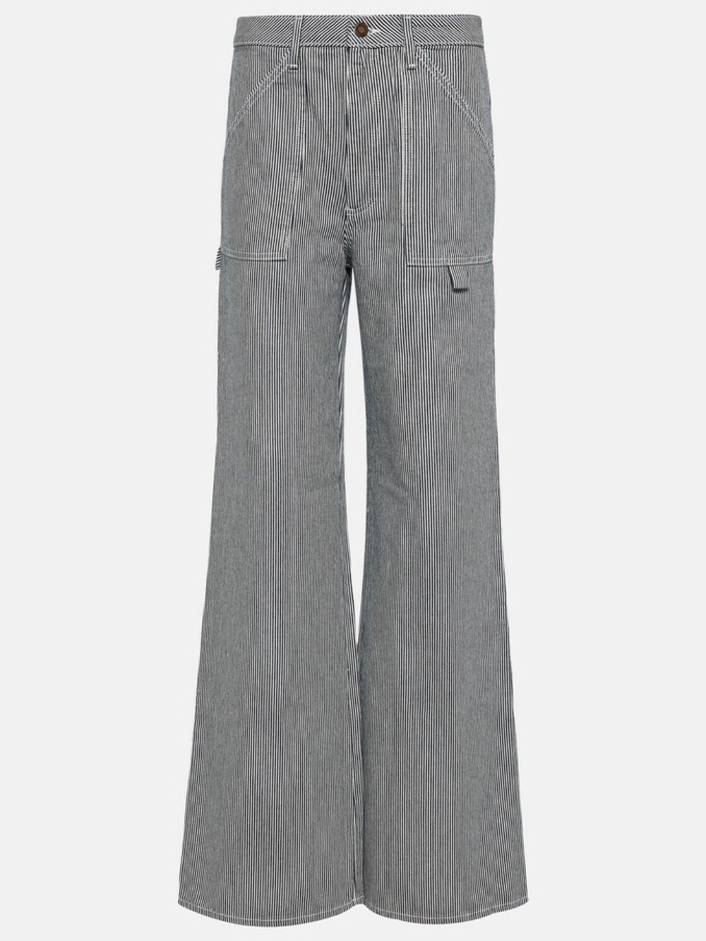 NILI LOTAN Quentin wide leg carpenter pant 27